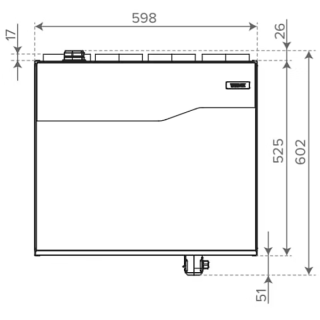 HÖYRYSULUN TIIVISTELEVY VALLOX 125F R